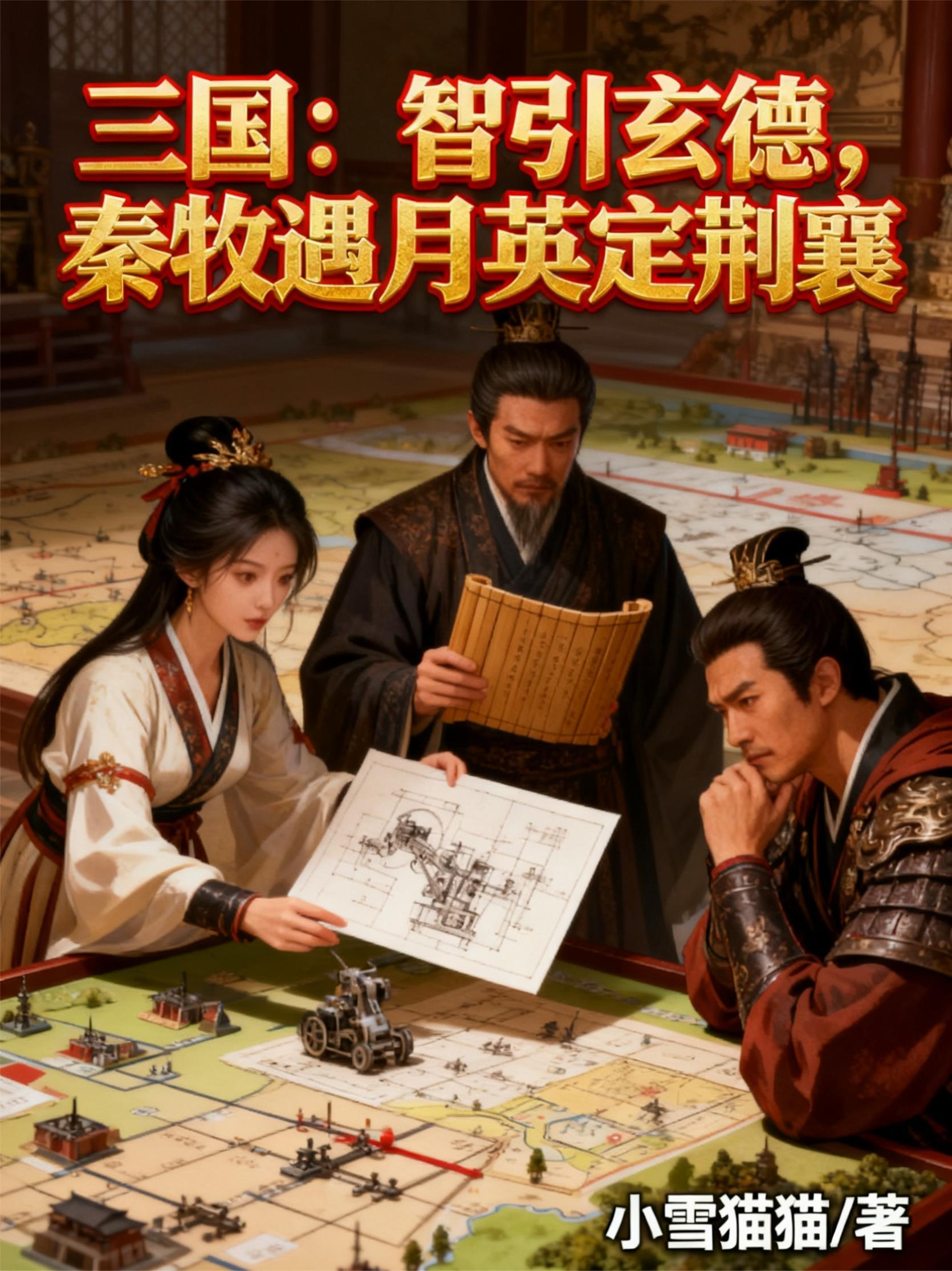 三国:智引玄德秦牧遇月英定荆襄